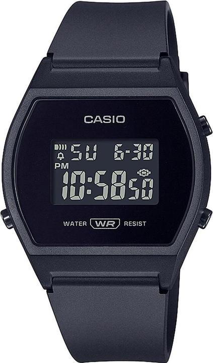 Casio Damenuhr LW-204-1BDF Schwarz (215 mm)