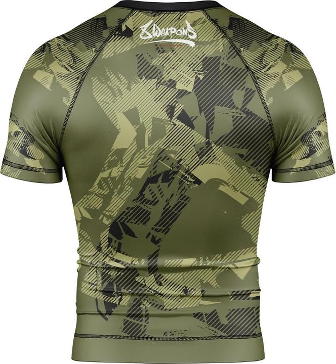 Produktbild 8Weapons 8 WEAPONS Rashguard, S/S, Hit 2.0, olive-black, XL (XL)