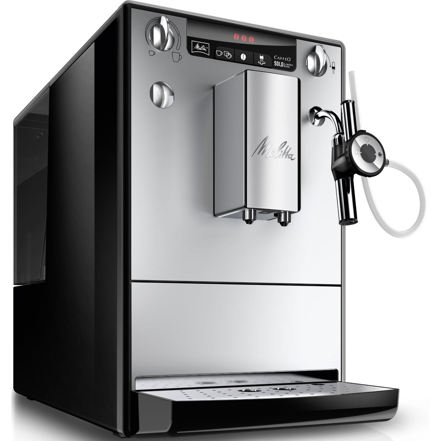 Thumbnail - Melitta Caffeo Solo Perfect Milk, Kaffeevollautomat, Schwarz, Silber
