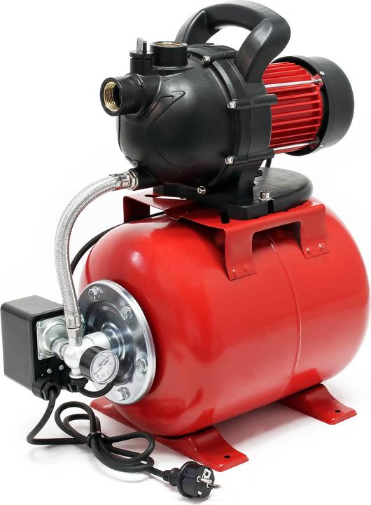 Immagine prodotto Wiltec Pompa per acquedotti domestici 1000W da giardino 3500l/h pompa per acquedotti pompa per acquedotti (Pompa acqua sanitaria)