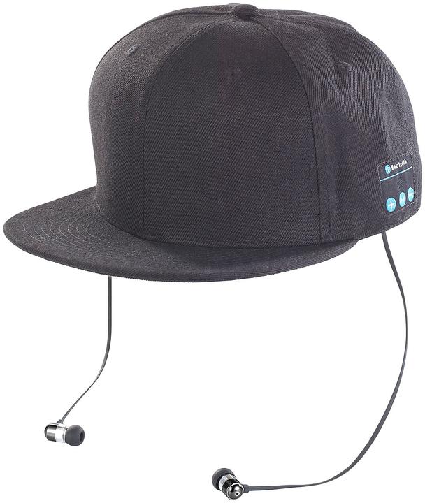 Produktbild Callstel Snapback-Cap mit integriertem Headset (Aktive Geräuschunterdrückung, Kabellos)