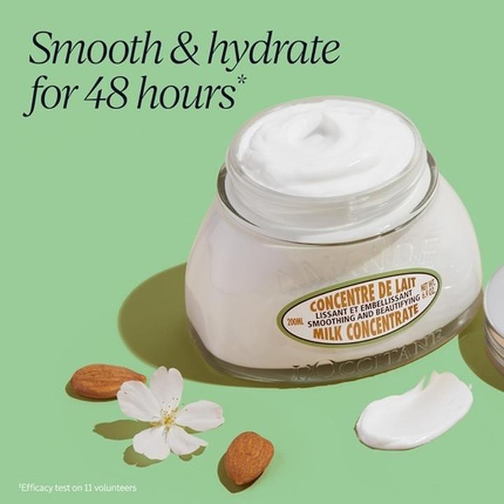 Actual product image L'Occitane Almond Milk Concentrate 48 Hour Hydration Visibly Firm & Soften (Body lotion, 200 ml)