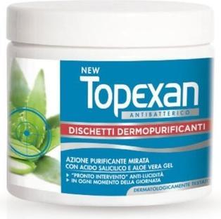Image du produit Topexan Disques dermopurifiants antibactériens Nouveau (Lingettes nettoyantes pour le visage)