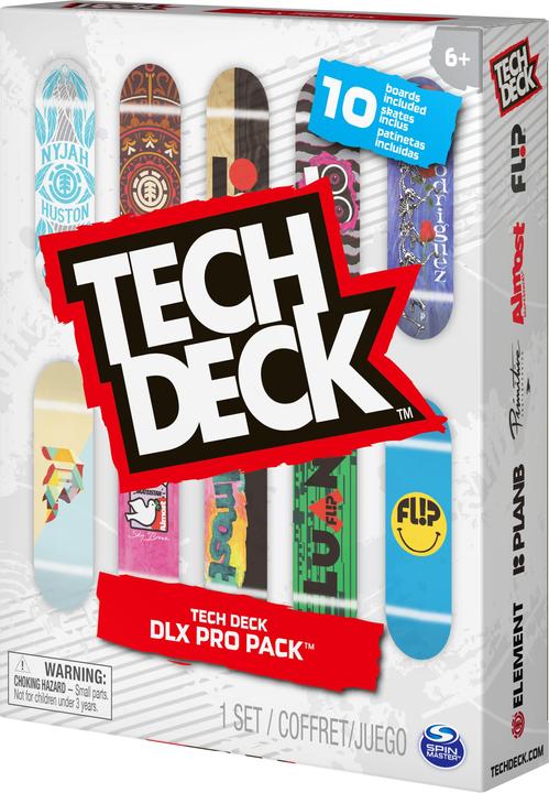 Image du produit Spin Master Tech Deck - DLX Pro Fingerboard Set de 10 pièces