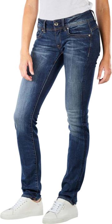 Produktbild G-Star Midge Saddle Mid Straight Jeans Neutro dk aged (W24/L34)