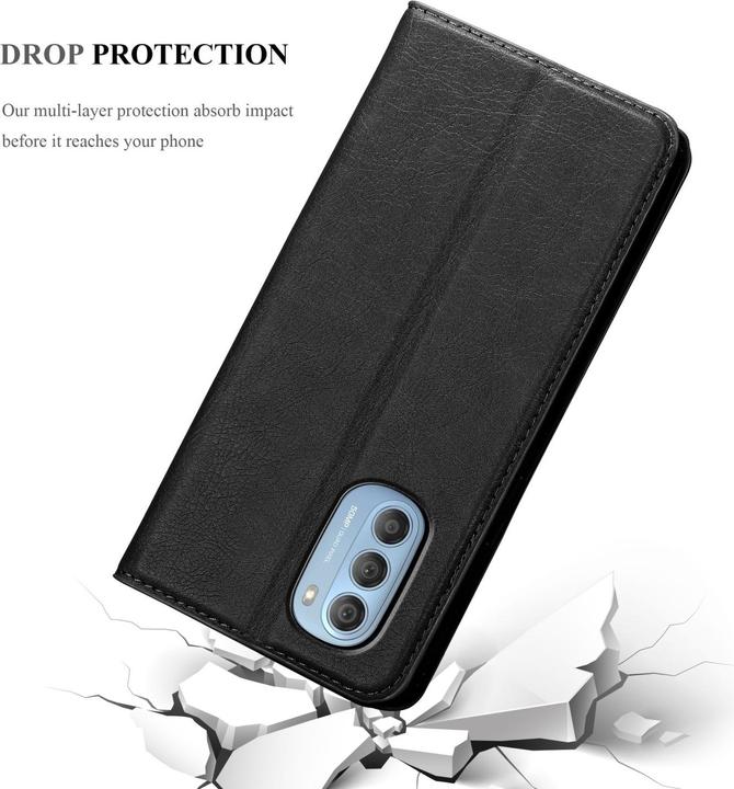 Actual product image Cadorabo Book Invis. Magnet sleeve (Motorola Moto G51 5G)