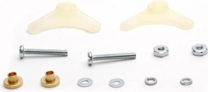 Actual product image Du-Bro 90° nylon bell crank set (2 pcs)