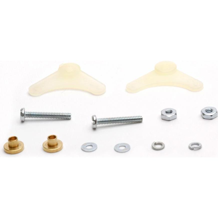 Du-Bro 90° Nylon Umlenkhebel-Set (2 Stk)