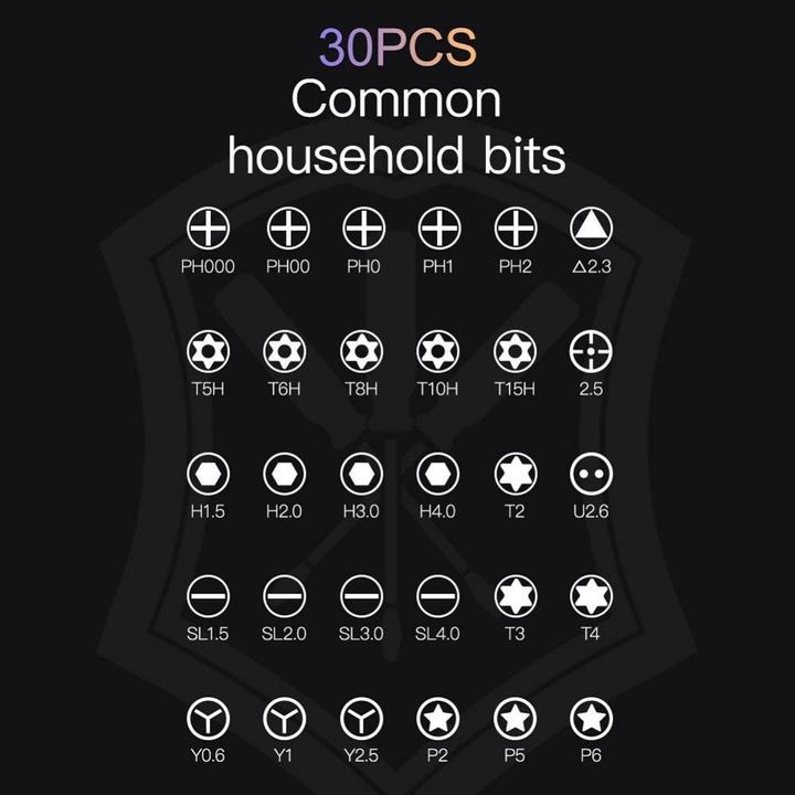 Actual product image UF-Tools 32-in-1 screwdriver set