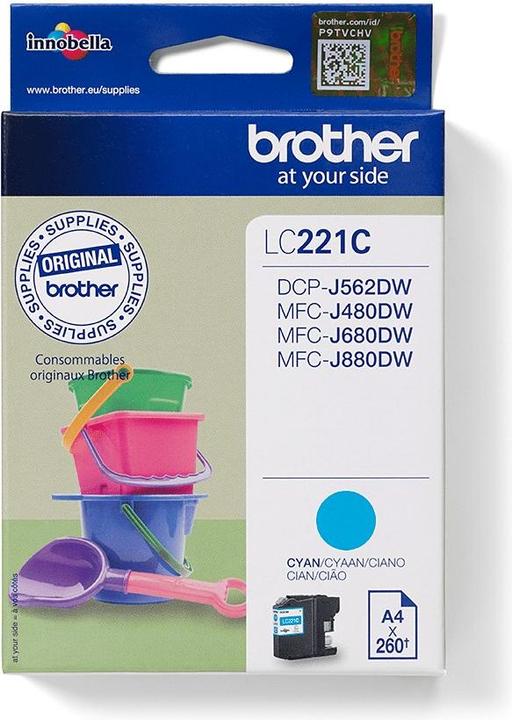 Actual product image Brother Lc-221c (C)