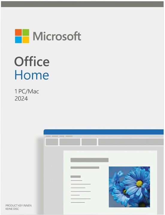 Microsoft Office Home 2024 (DE) (1 Utilisateur, Illimité)
