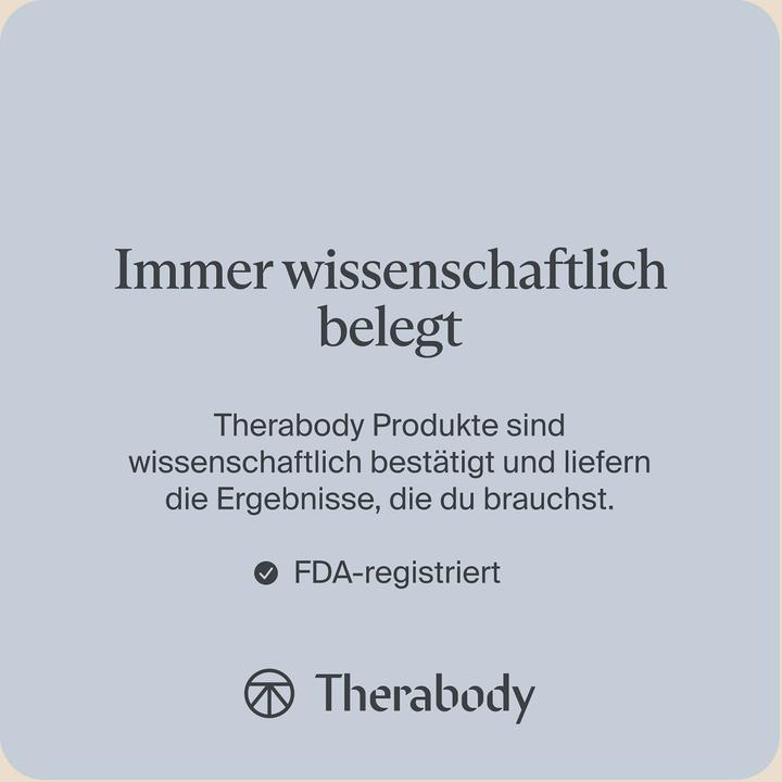 Actual product image Therabody Massagegurt Thermback LED