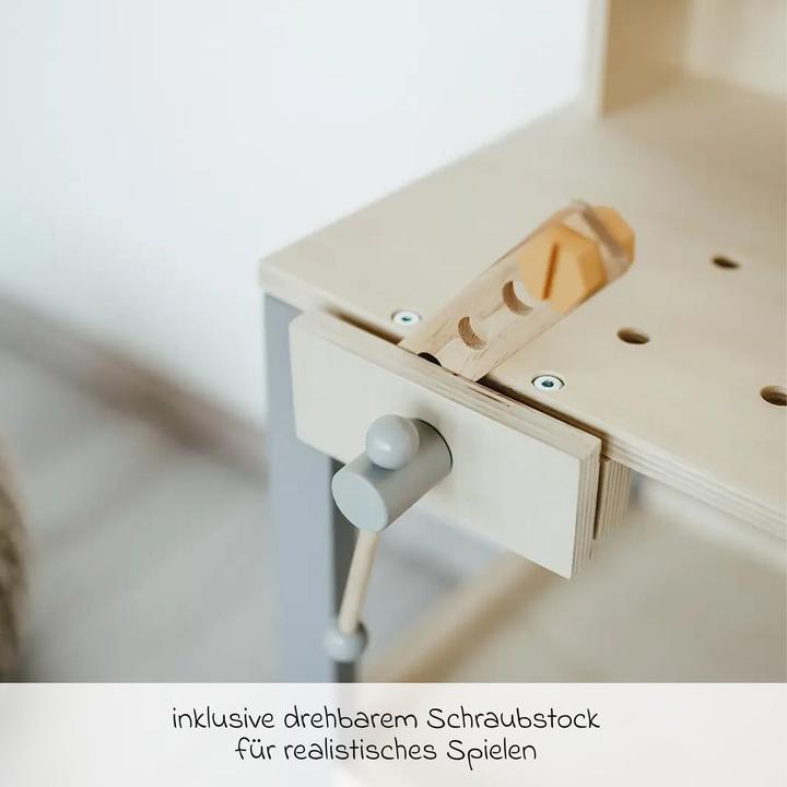 Produktbild Kindsgard Werkbank tinka grau