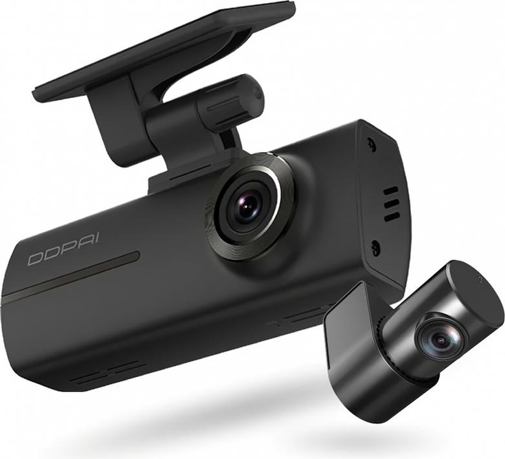 Image du produit DDpai N1 Dual 1296p@30fps +1080p (Récepteur GPS, WiFi, Full HD)