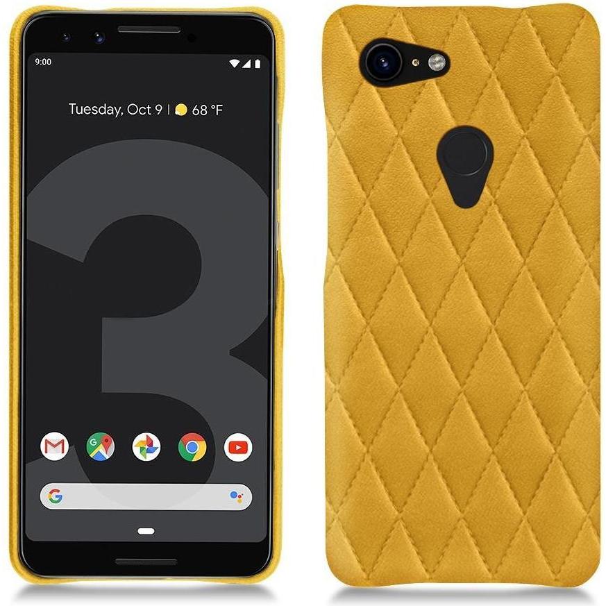 Noreve Lederschutzhülle (Google Pixel 3), Smartphone Hülle, Orange