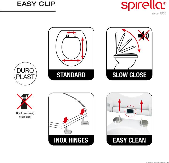 Produktbild spirella Easy Clip