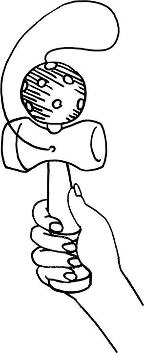 Produktbild Goki Hölzerne Kendama (Deutsch, 1 Spieler)