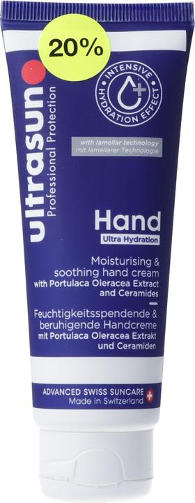 Actual product image Ultrasun Ultra Hydrating Hand Cream AKTION (75 ml)