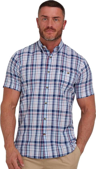 Immagine prodotto Raging Bull Camicia A Scacchi Grandi Maniche Corte Uomo (3XL)