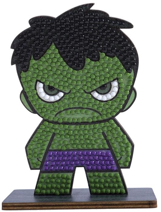 Actual product image Craft Buddy Hulk, Crystal Art Figure approx. 11x8cm