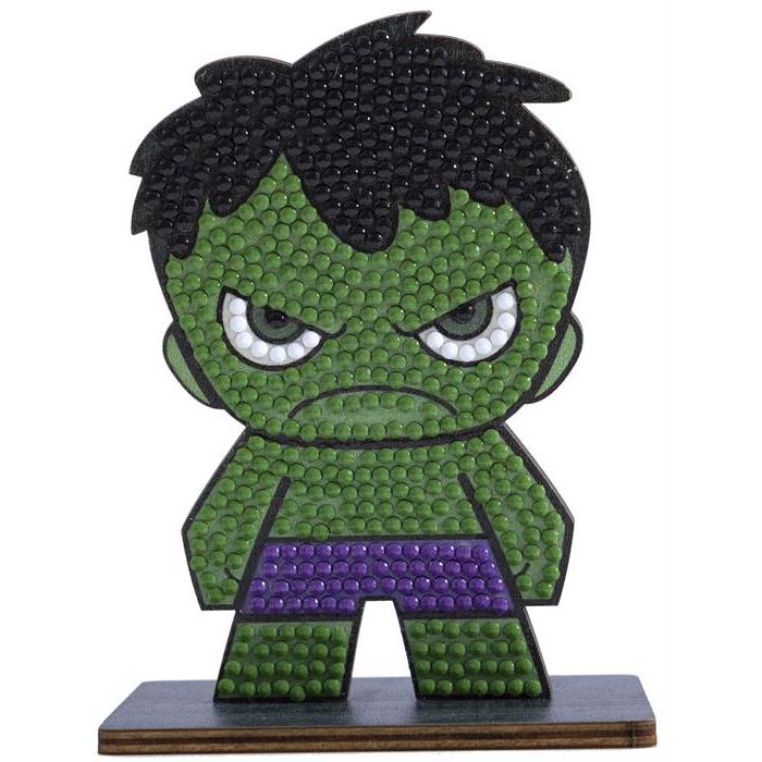 Craft Buddy Hulk, Crystal Art Figur ca. 11x8cm