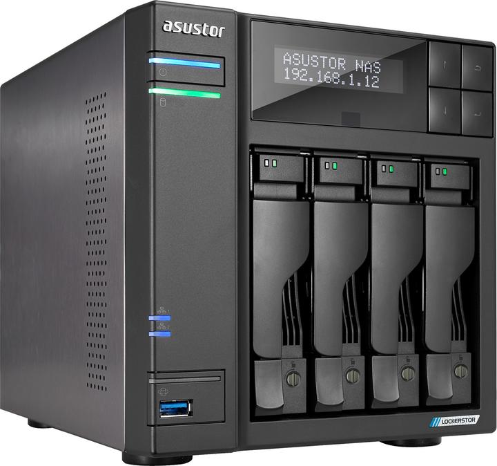 Actual product image Asustor Lockerstor 4 Gen2 (AS6704T) (0 TB)