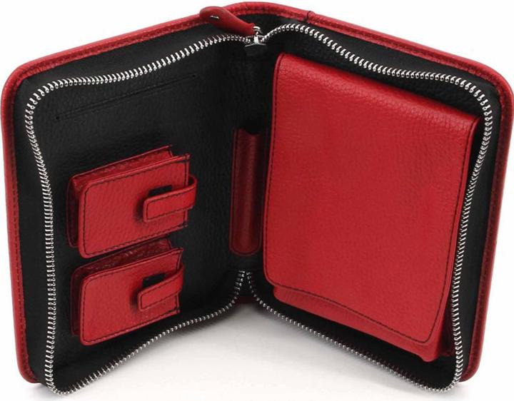Image du produit adorini cigar bag real leather red (5)