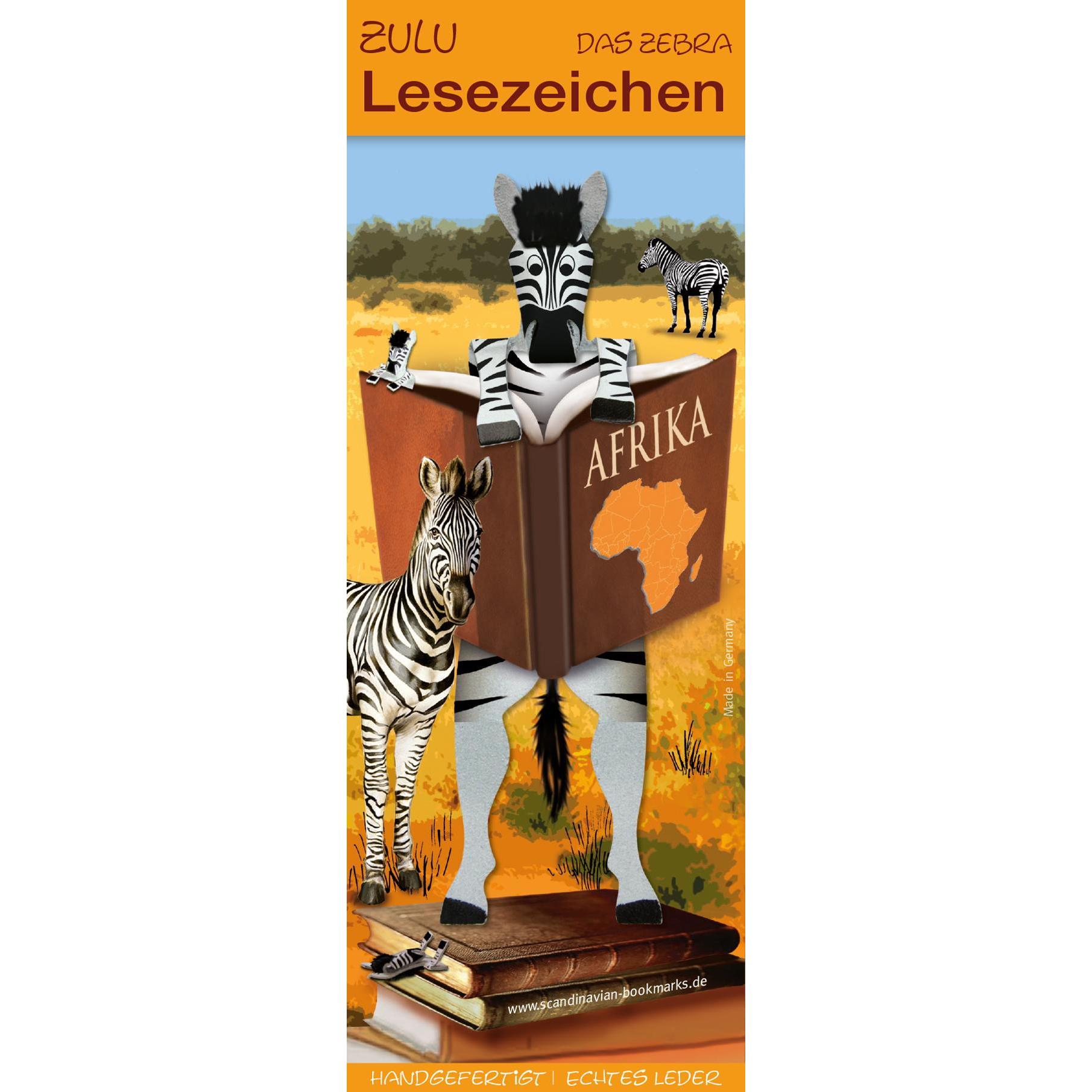 Scandinavian Bookmarks, Schreibtisch Accessoire, Lesezeichen Zebra