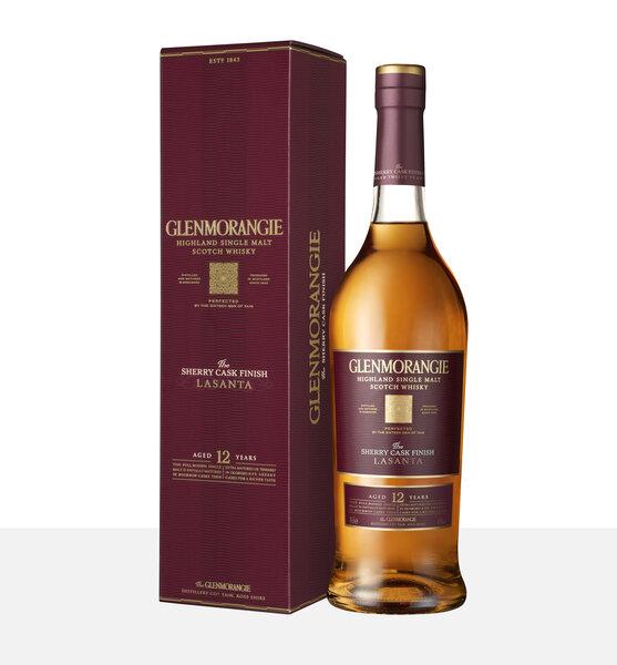 Immagine prodotto Glenmorangie Highland Single Malt Scotch Whiskey Lasanta (Single Malt, Whisky scozzese, 1 x 70 cl)