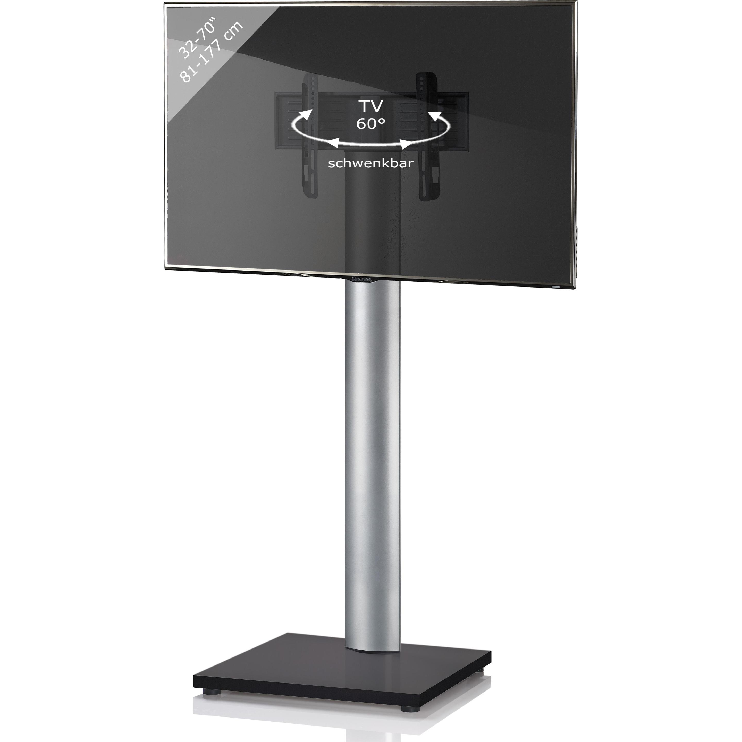 VCM Morgenthaler 17027 - 30 kg - 177,8 cm (70 Zoll) - 81,3 cm (32 Zoll) (70", 30 kg), TV Ständer, Schwarz