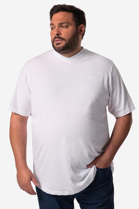 Actual product image Men+ T-Shirt, Basic, Halbarm, V-Ausschnitt (L)