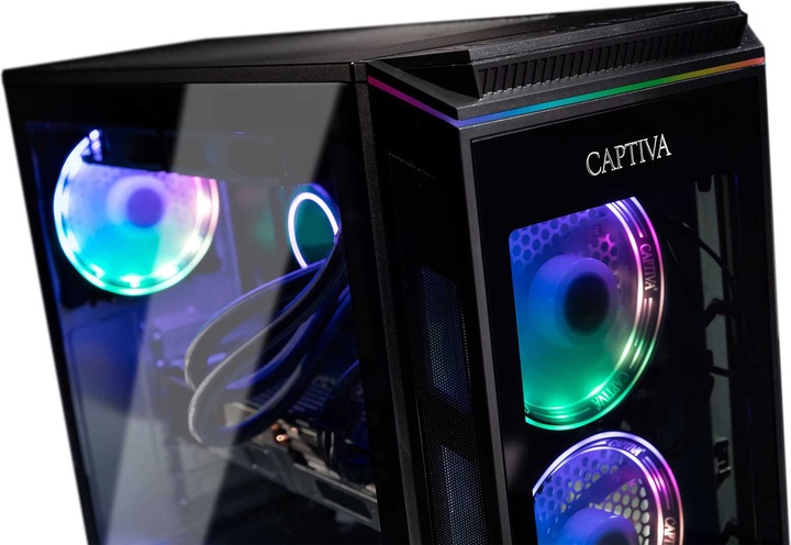 Actual product image Captiva High-end gaming I62-786 Core i9 RTX 3080 Ti (Intel Core i9-11900KF, 32 GB, 1000 GB, GeForce RTX 3080 Ti)