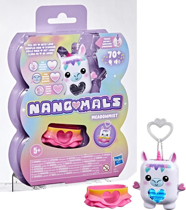 Produktbild Nano-Mals Hasbro Meadowmist das Einhorn elektronisches Fidget-Tierchen