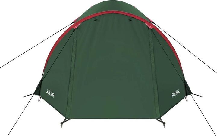 Produktbild Nils Nc6013 Grüner Und Roter Rocker Camp Campingzelt (Kuppelzelt, 4.20 kg, 3 Personen)