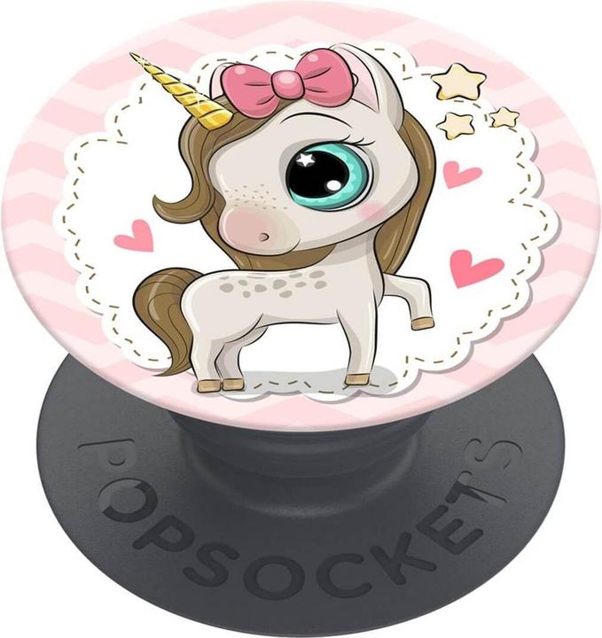 Produktbild PopSockets PopGrip Basic Unicorn Pony