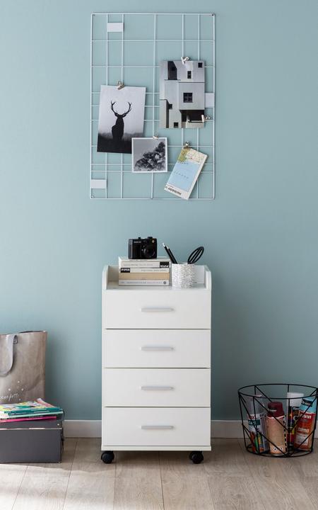 Image du produit FineBuy Conteneur roulant (33 x 40 x 71 cm)