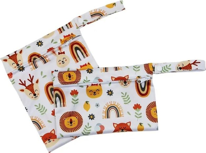 Produktbild ASMI 2 Stück Wetbag Windeltasche Set 19x24cm + 22x15cm