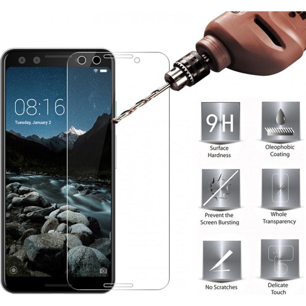 Thumbnail - Screenguard Google Pixel 3 Panzerglas Schutzfolie Case Friendly Design (1 Stück, Google Pixel 3), Smartphone Schutzfolie...
