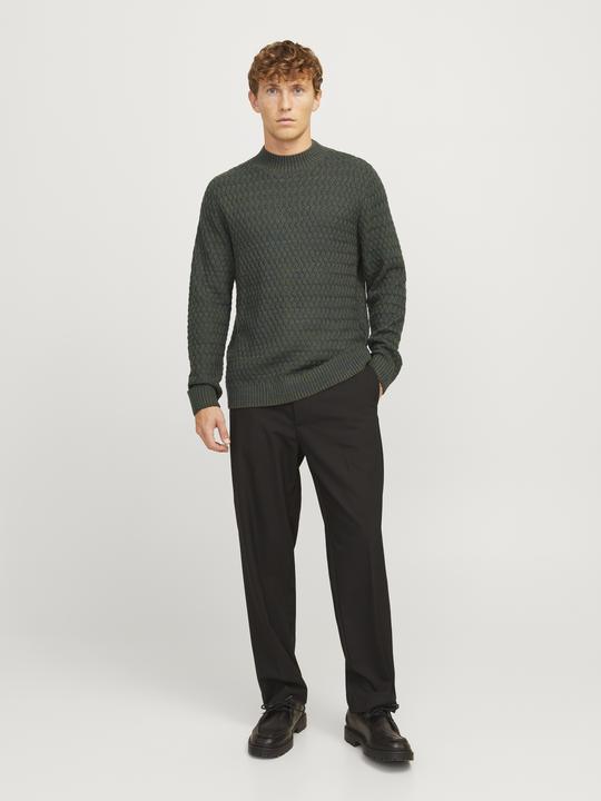 Produktbild Jack & Jones Einfarbig Strickpullover mit Rundhals Strickpullover mit Rundhals (XXL)