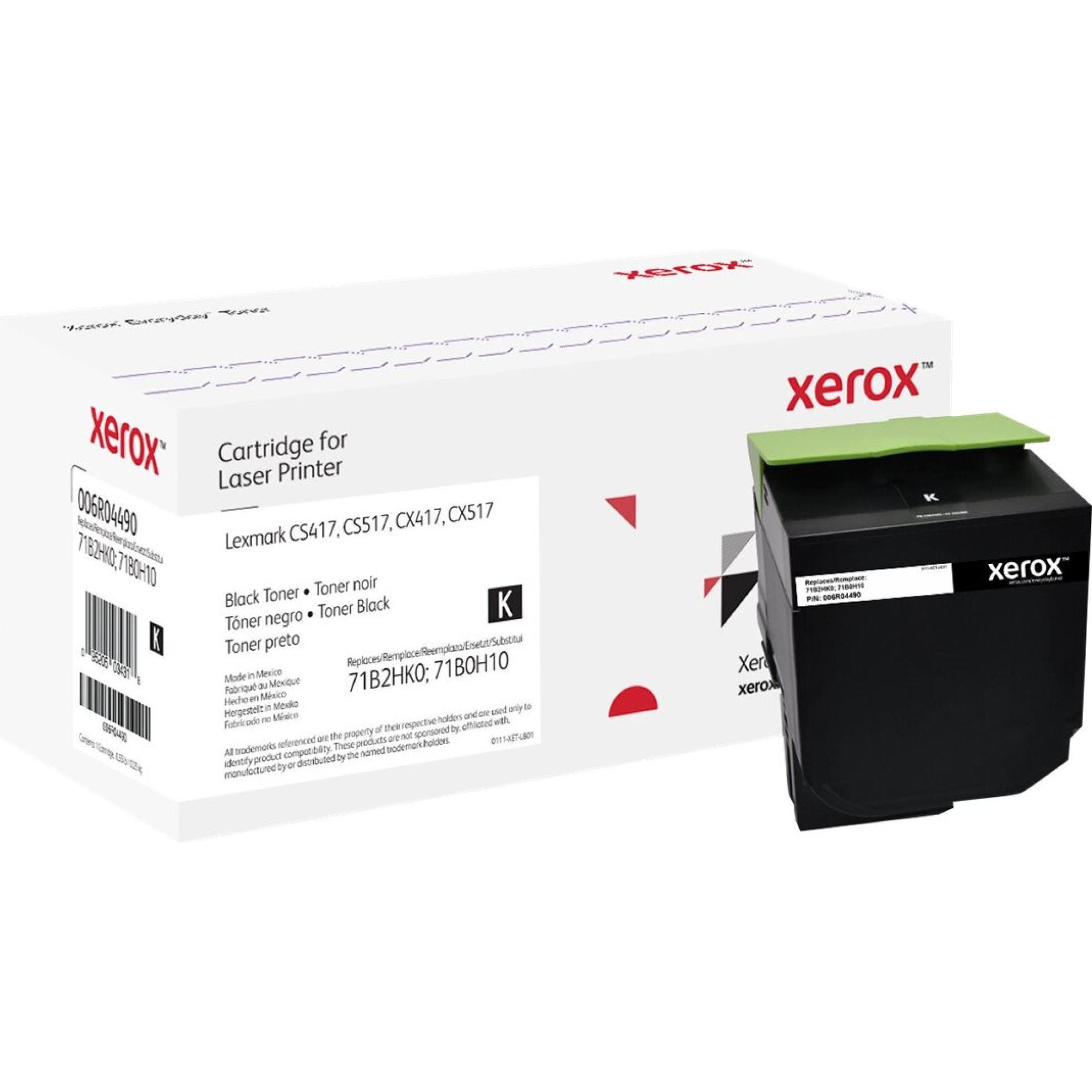 Thumbnail - Xerox, Toner, Everyday -Toner in Schwarz mit Hohe Ergiebigkeit, Xerox-Entsprechung für Lexmark 71B2HK0 71B0H10, 6 (BK)
