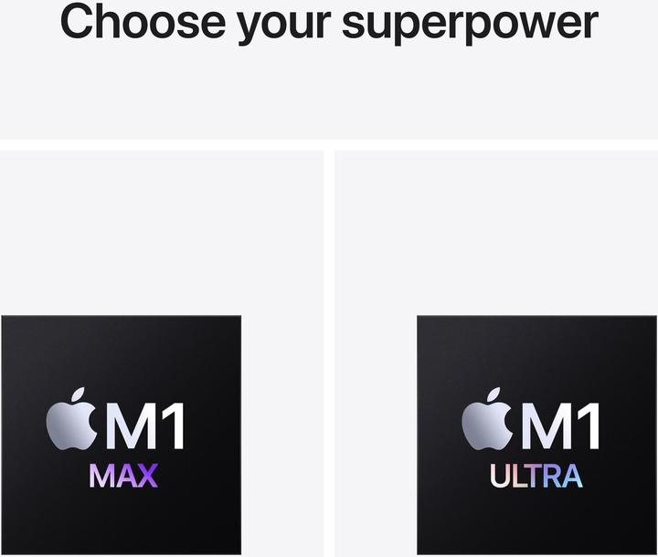 Produktbild Apple Mac Studio (1000 GB, 64 GB, M1 Ultra, Apple M1 Ultra 48-Core)