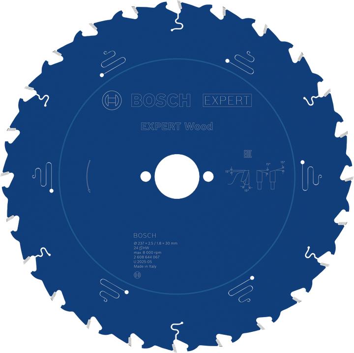 Image du produit Bosch Professional Zubehör Lame de scie circulaire Expert for Wood, 237 x 30 x 2,5 mm, 24