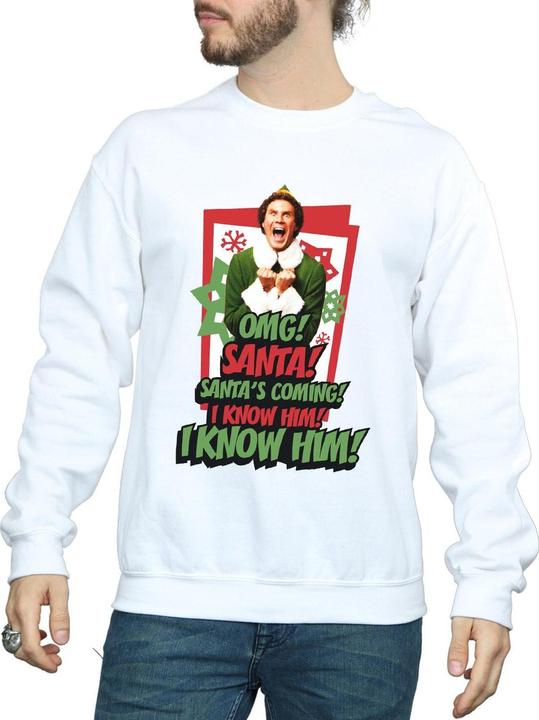 Image du produit Elf - Sweat OMG SANTA - Homme (XL)