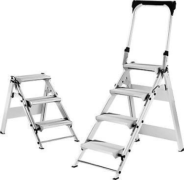 Actual product image Munk Aluminum folding stairs (Folding step, 82 cm)