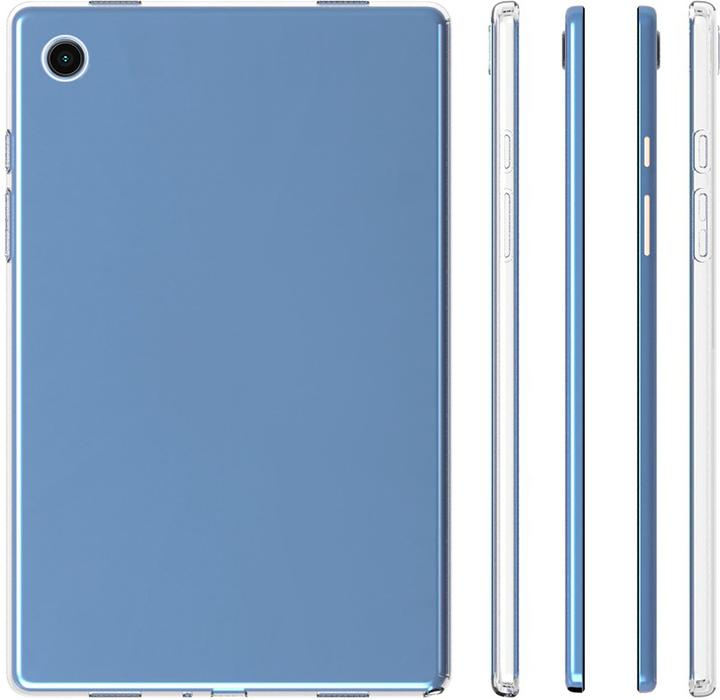 Produktbild Cazy Silikon Hülle Kompatibel mit Samsung Galaxy Tab A8 - Soft TPU Schutz - Transparant (Galaxy Tab A8)