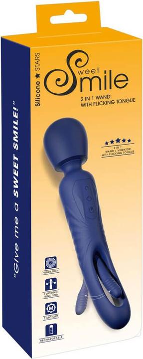 Sweet Smile 2in1 Wand with Flicking Tongue - acheter sur Galaxus - Galaxus