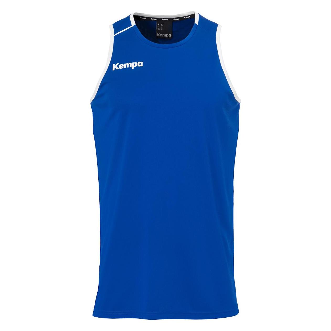 Kempa, Herren, Sportshirt, Player Tank Top (164), Blau, 164