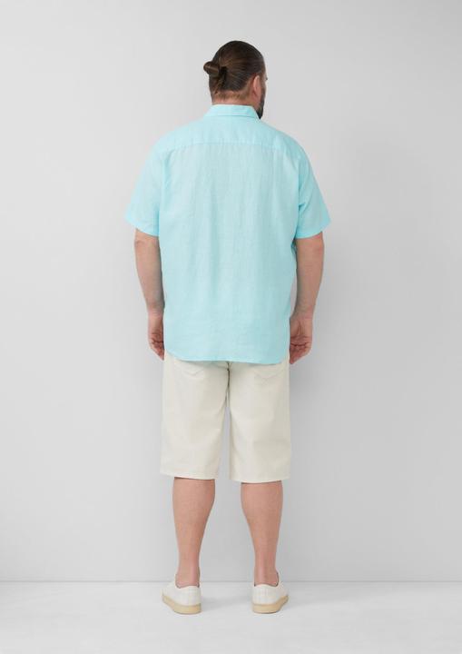 Immagine prodotto S.Oliver Hemd Regular Fit: Leichtes Kurzarmhemd aus 100% Leinen (5XL)