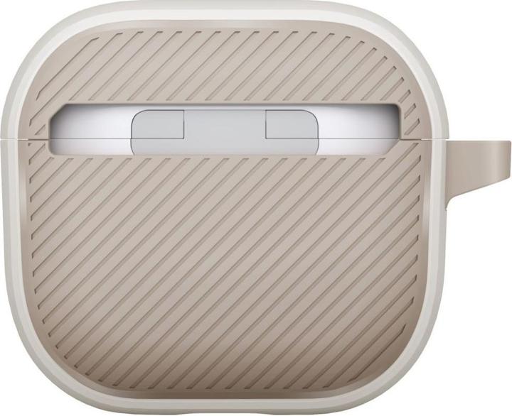Actual product image Uniq Case Clyde for AirPods 4 Lock Case beige (Headphone sleeve)