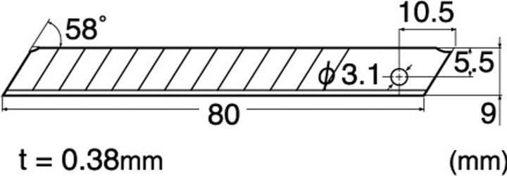 Produktbild NT Cutter Bl-170p (Ersatzklinge)
